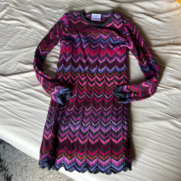 Hanna Andersson size 130 beautiful knit dress EUC - Picture 1 of 8